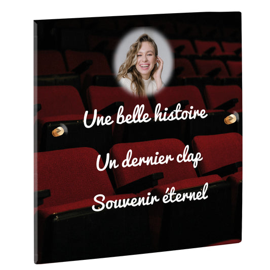 Plaque Funéraire - Salle de cinéma