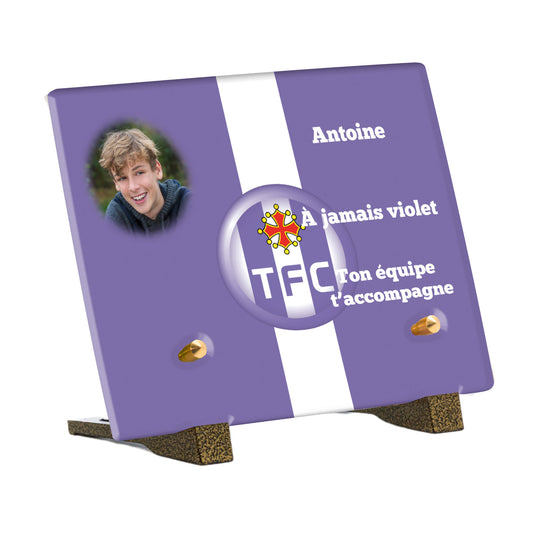 Plaque Funéraire - Toulouse Football Club