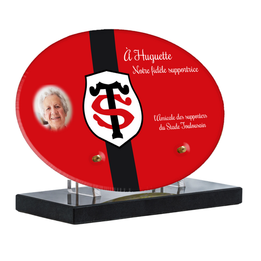 Plaque Funéraire - Stade Toulousain