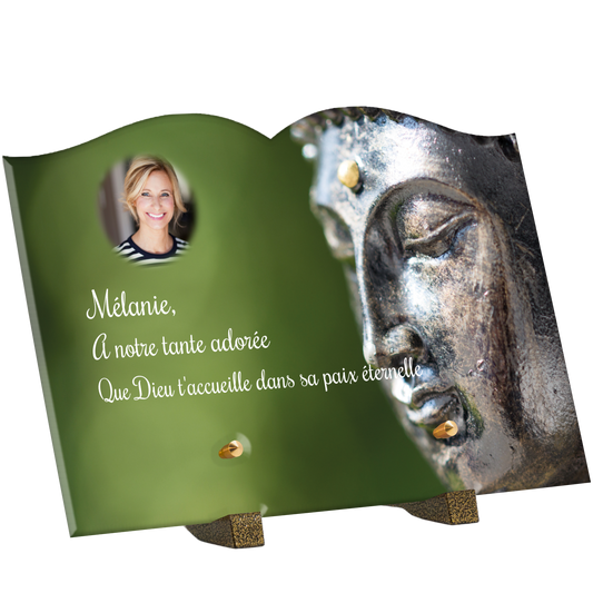 Plaque Funéraire - Bouddha