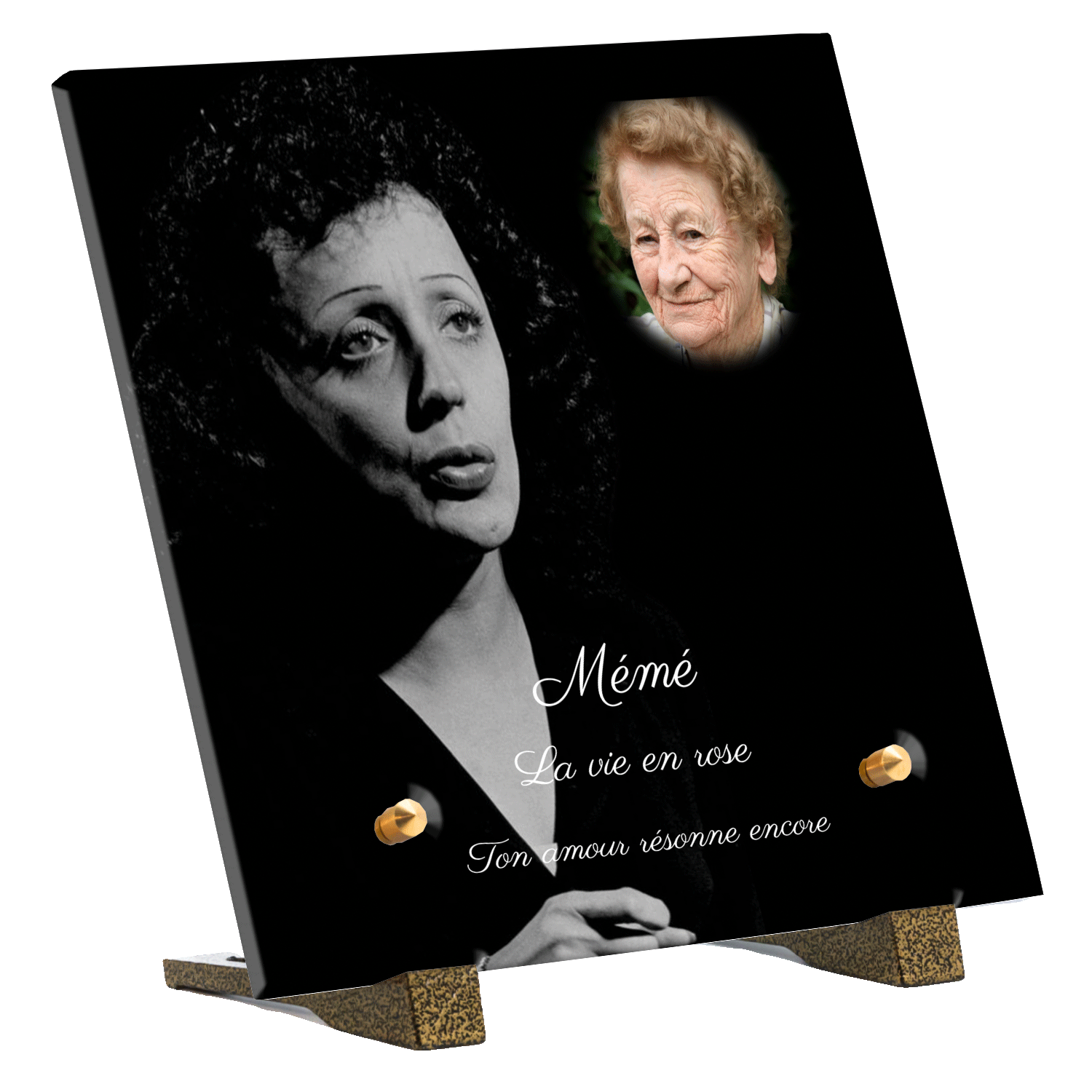 Plaque funéraire - Edith Piaf