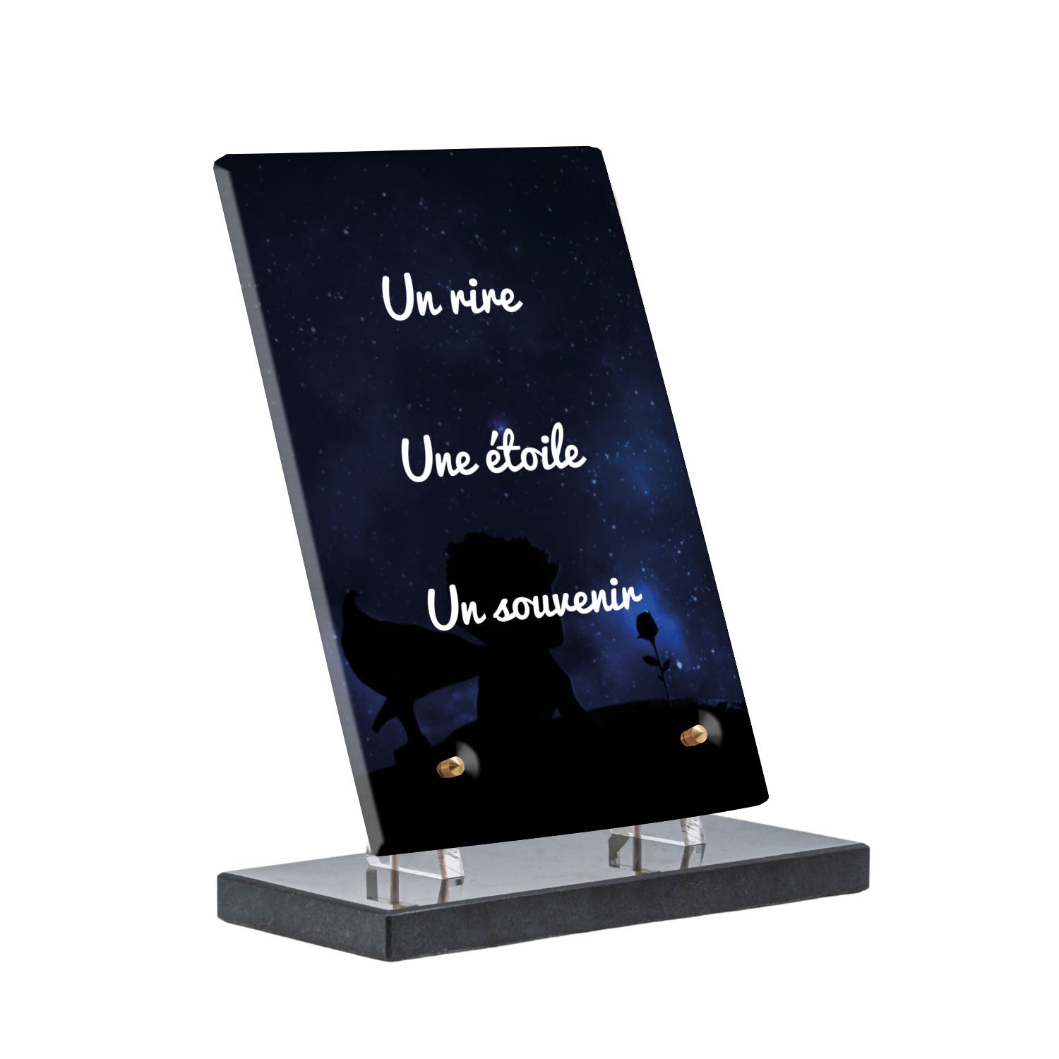 Plaque Funéraire Plexiglas Petit Prince