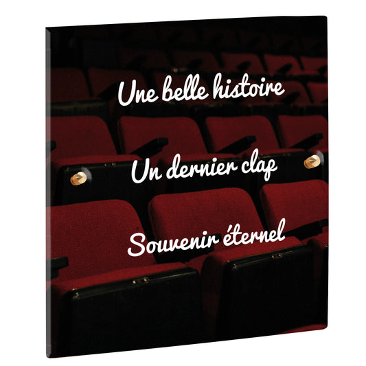Plaque Funéraire - Salle de cinéma
