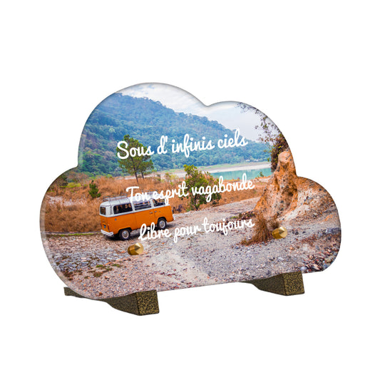 Plaque Funéraire - Camping-car
