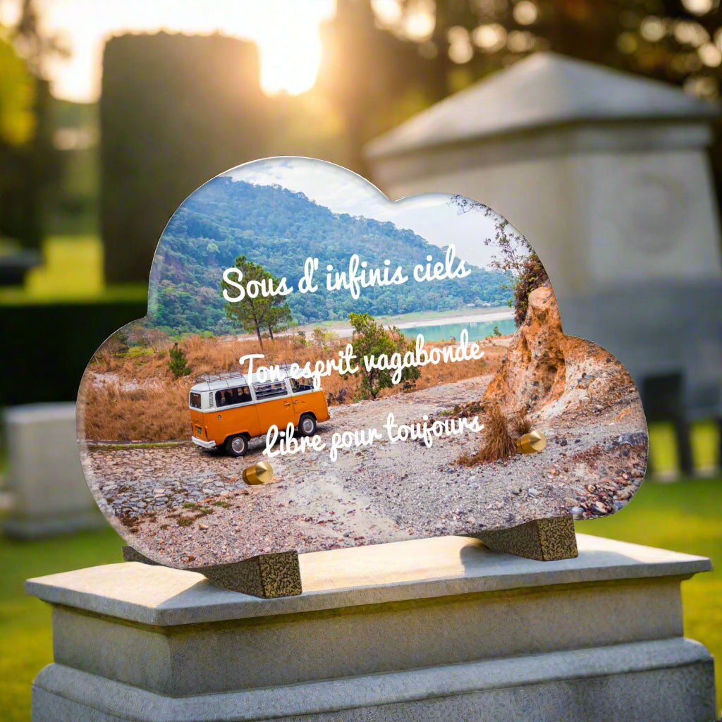 Plaque plexiglass camping-car
