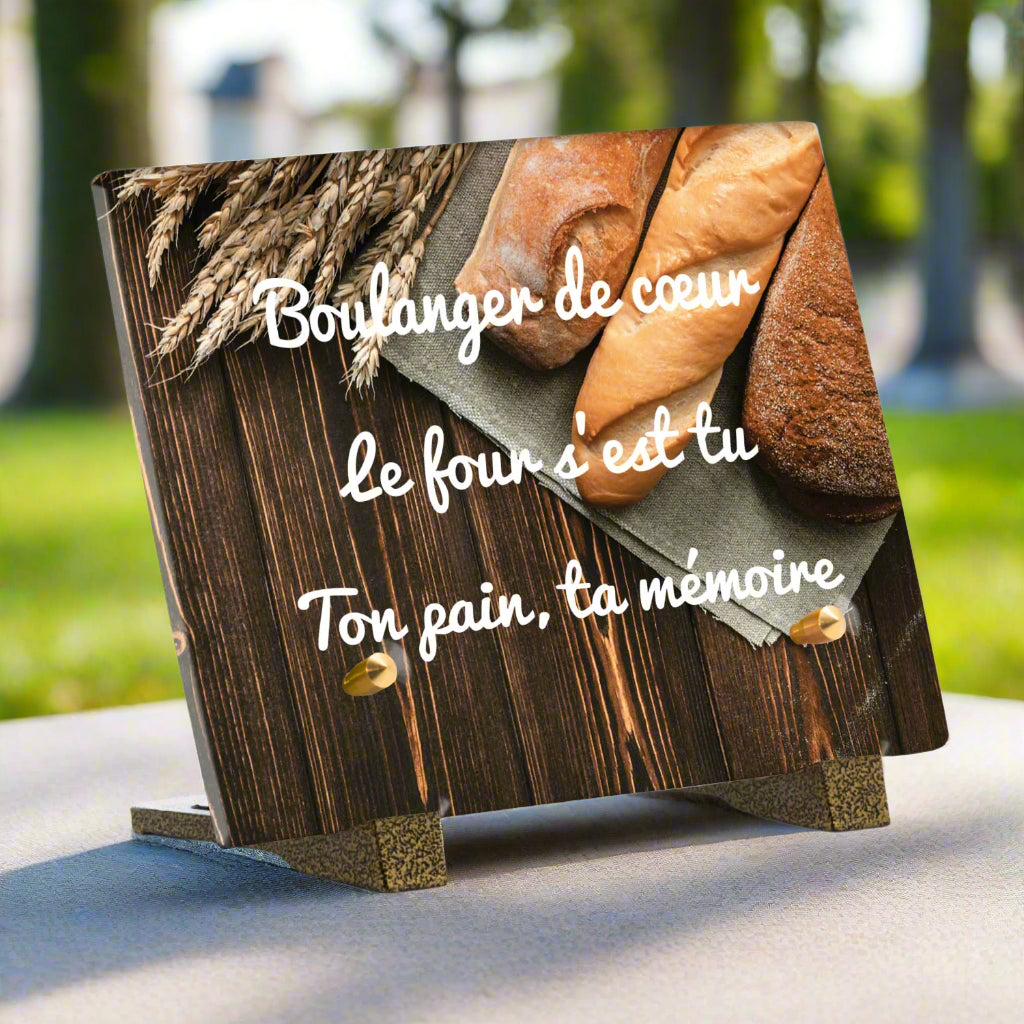 Plaque Funéraire Boulanger