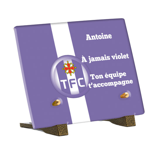 Plaque Funéraire - Toulouse Football Club
