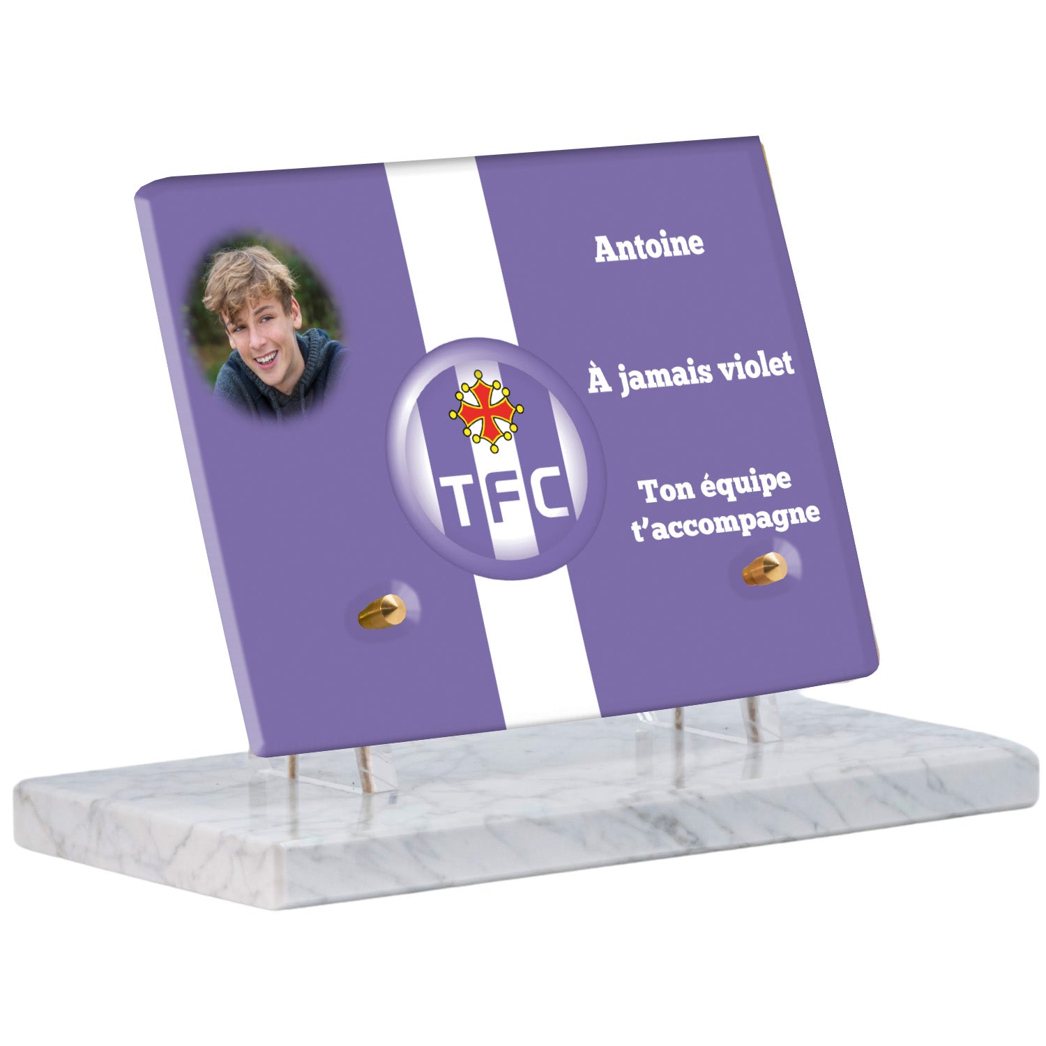 Plaque Funéraire - Toulouse Football Club
