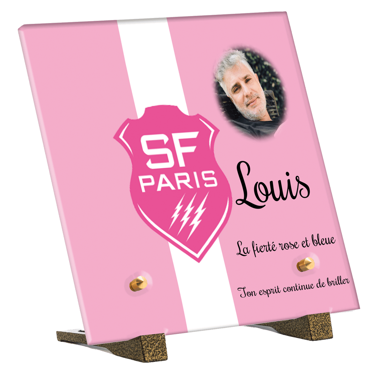 Plaque funéraire - Stade Français Paris