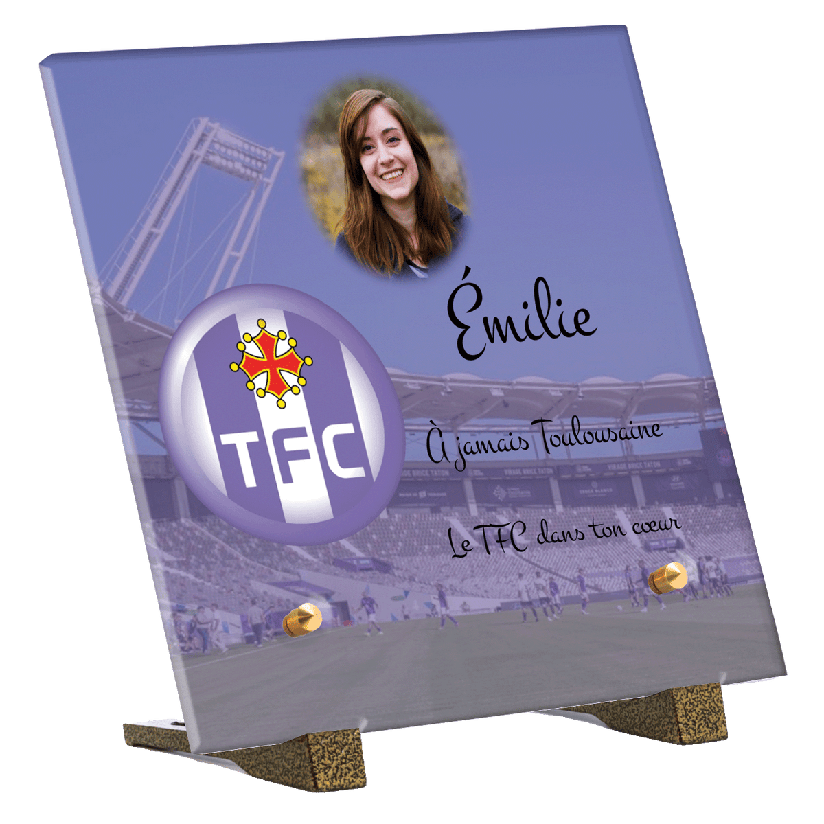 Plaque funéraire - Stade du TFC