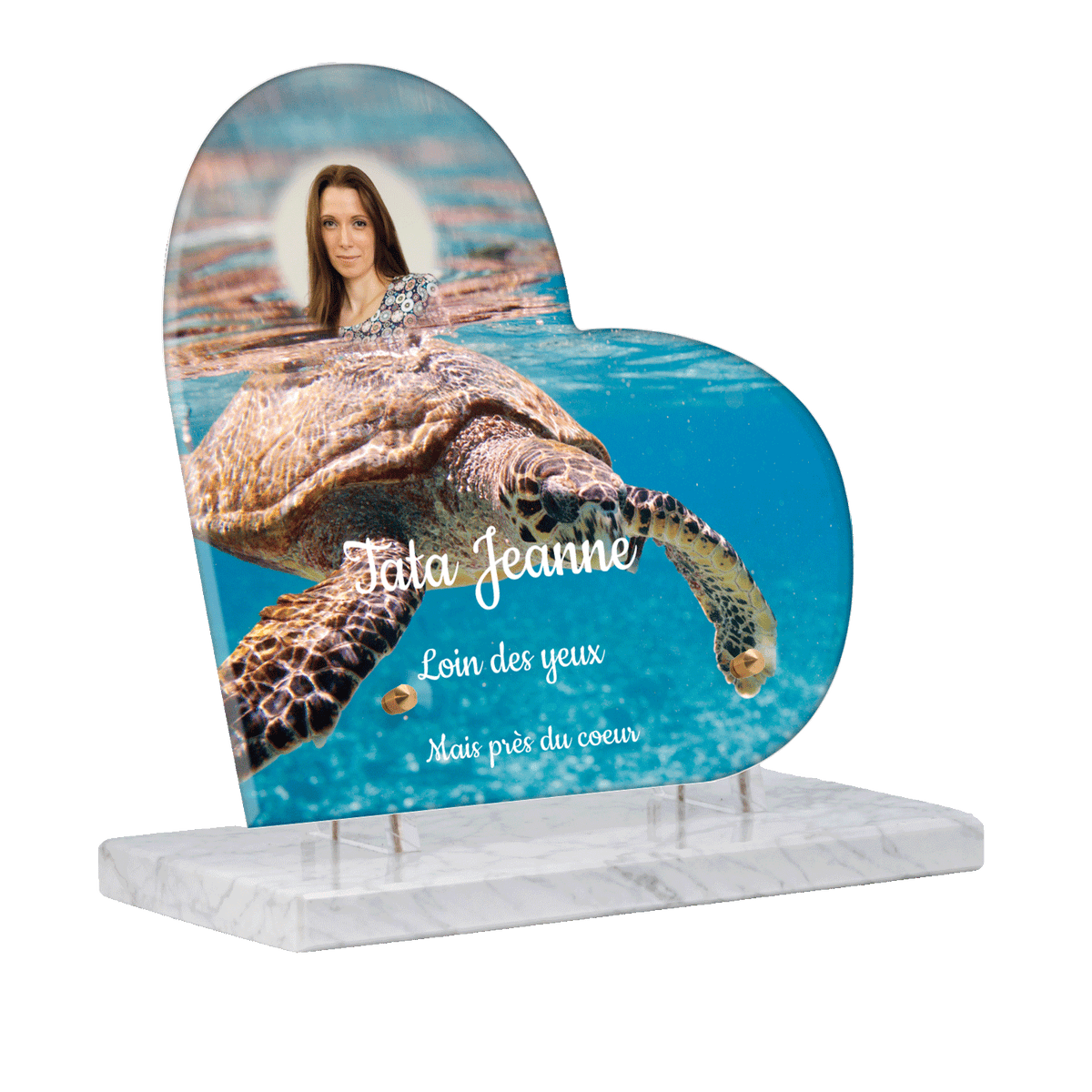 Plaque funéraire - Tortue