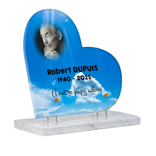 Plaque Funéraire - Ciel
