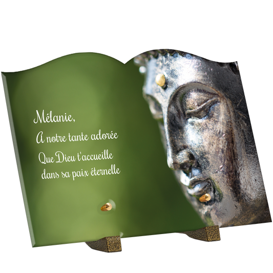 Plaque Funéraire - Bouddha